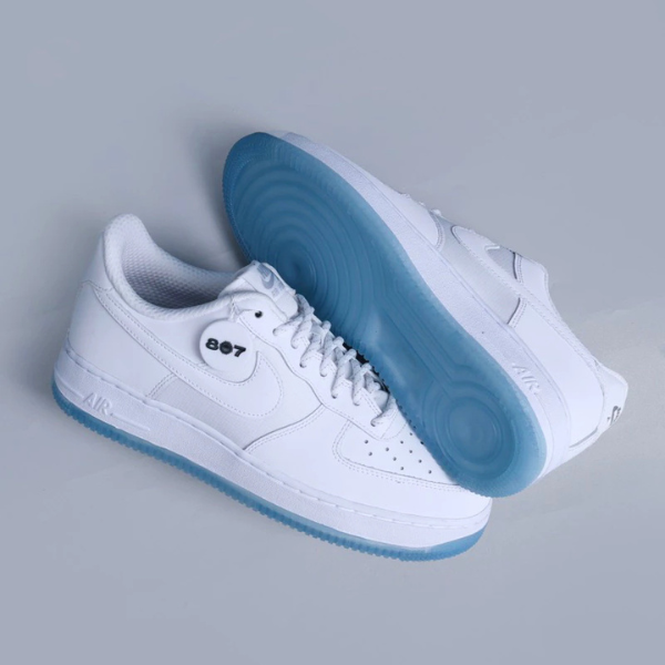 Nike Air Force | Low White Ice Blue Shoes