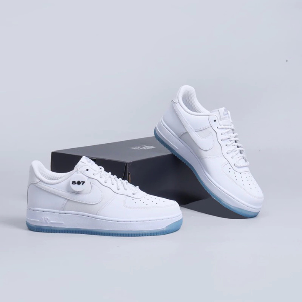 Nike Air Force | Low White Ice Blue Shoes