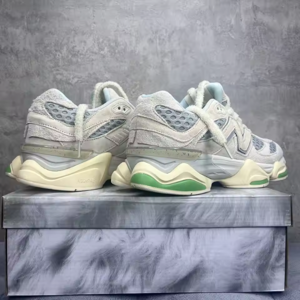 New Balance 9060 BW1, ladrillos y madera