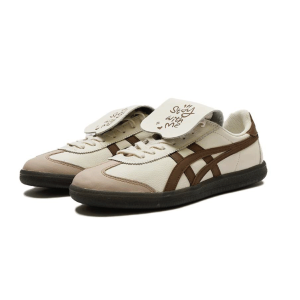 Onitsuka Tiger Tokuten Casual Sneakers Beige/Burgundy