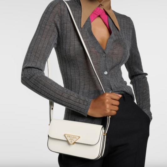 Prada | Leather shoulder bag