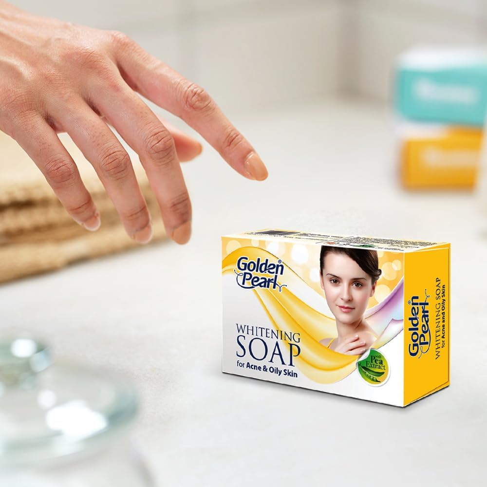 Golden Pearl Soap For Oily Skin