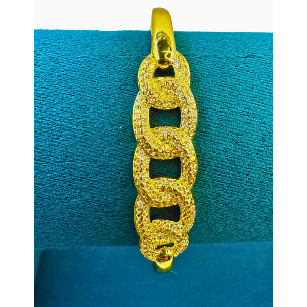 Classic Cuban Link Bracelet 10K Gold | Non-Tarnish