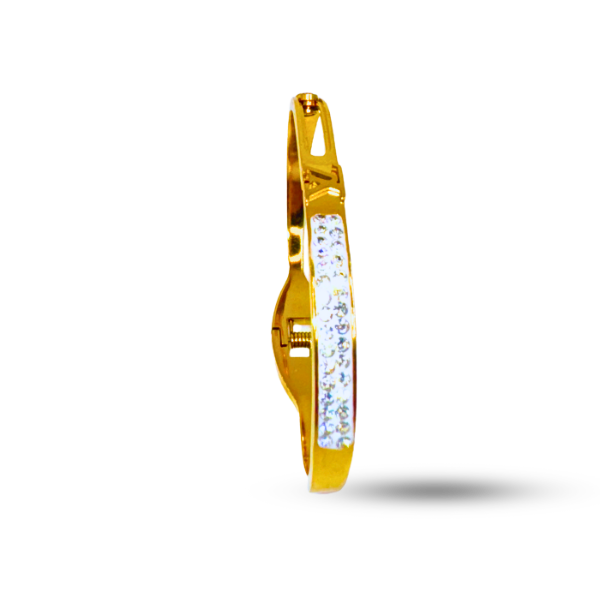 Pearl-Embedded Gold Bracelet | 10K Gold | Non-Tarnish