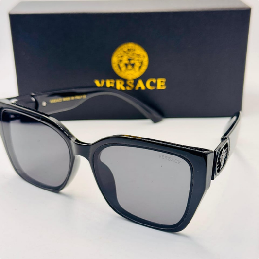 Versace Signature Sunglasses – Timeless Luxury - Black