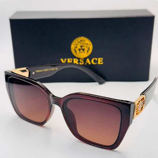 Versace Classic Sunglasses – Redefining Elegance - Black & Brown