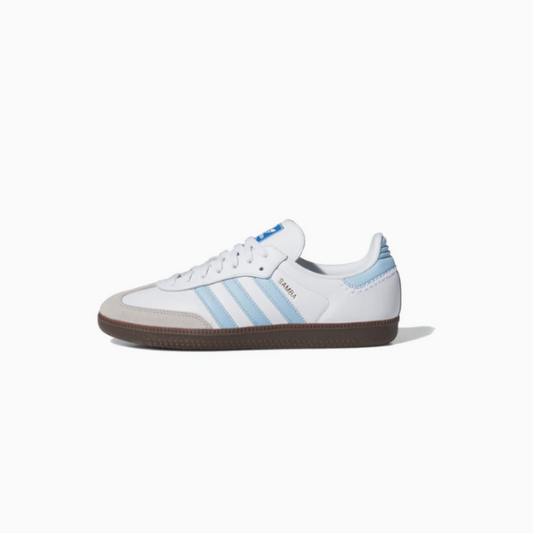 Adidas Samba | White Sky Blue Shoes