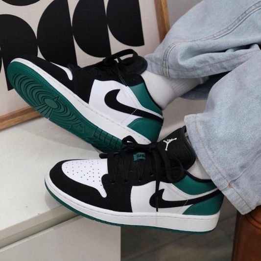 Nike Air Jordan 1 Low White Mystic Green