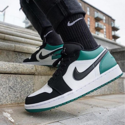 Nike Air Jordan 1 Low White Mystic Green