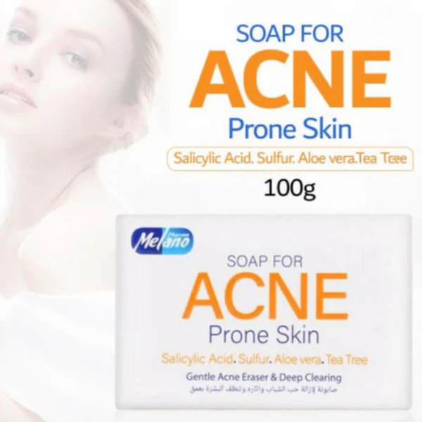 Melano Pharma Acne Soap For Acne Prone Skin