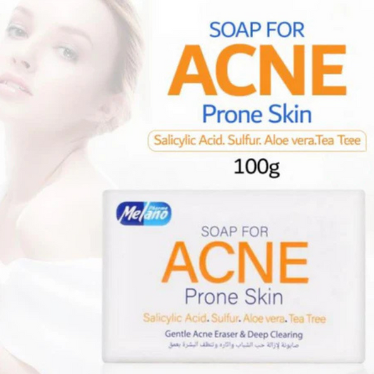 Melano Pharma Acne Soap For Acne Prone Skin
