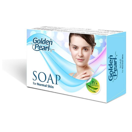 Golden Pearl Whitening Soap For Normal Skin With Pea Extract- 100gms