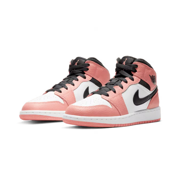 Jordan 1 Mid Pink Quartz (GS)