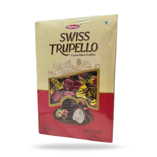 MyFruit Swiss Trupello Truffles Hazelnut Center Filled Truffles | 2KG | 130PCS