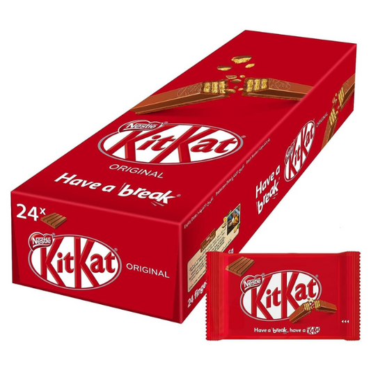 KitKat Nestle 4 Finger Milk Chocolate Wafer Bar 36 x 20.7gm