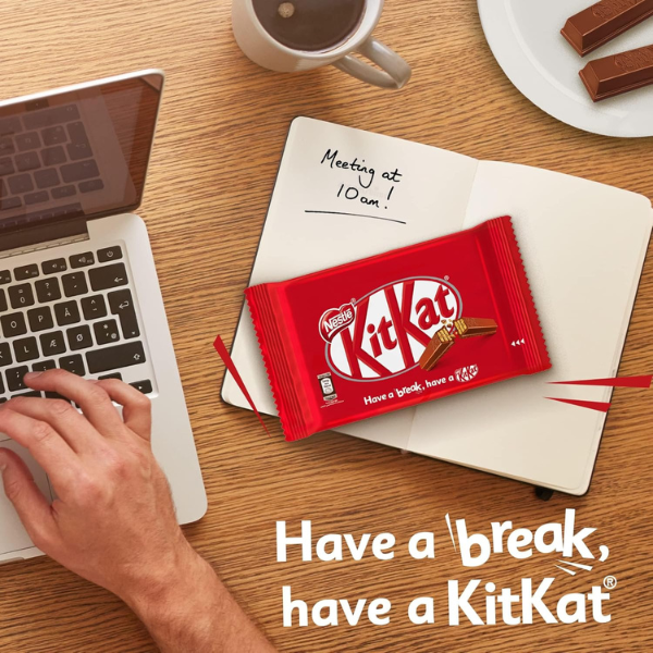 KitKat Nestle 4 Finger Milk Chocolate Wafer Bar 36 x 20.7gm