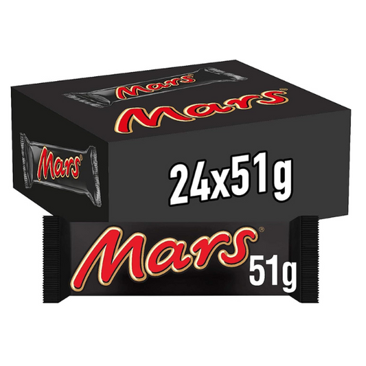 Mars Chocolate Bar Box (51g x24)