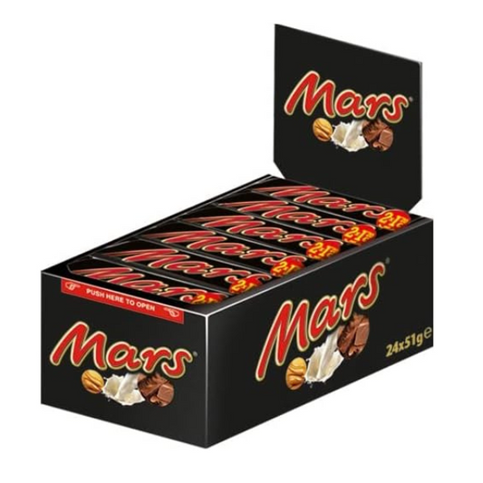 Mars Chocolate Bar Box (51g x24)