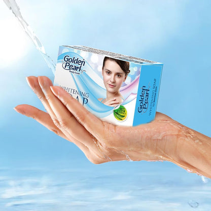 Golden Pearl Whitening Soap For Normal Skin With Pea Extract- 100gms