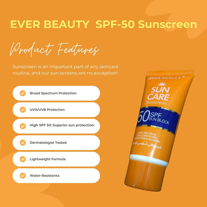 EVER BEAUTY SUN CARE SUNSCREEN