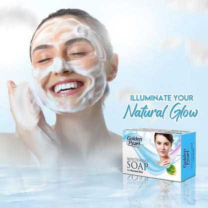 Golden Pearl Whitening Soap For Normal Skin With Pea Extract- 100gms