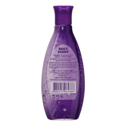 (Purple) Bench Daily Scent Cologne Bubble Pop - Refreshing and Long Lasting Fragrance - 125 ml