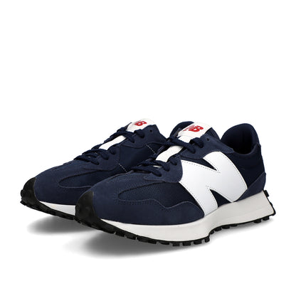 New Balance 327 Black & Blue Fabric