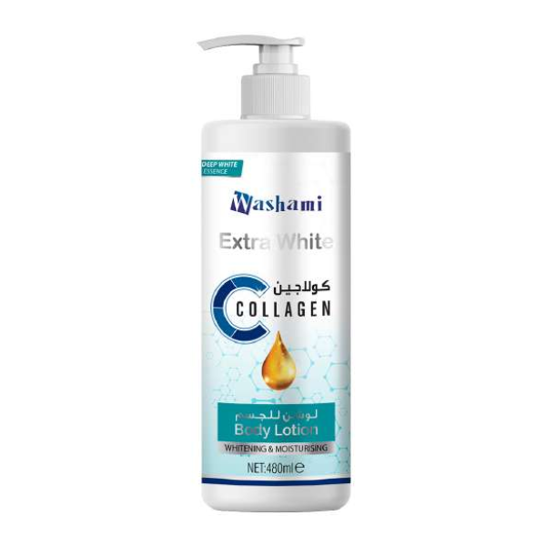 Washami Extra White Collagen Body Lotion –(480ml)