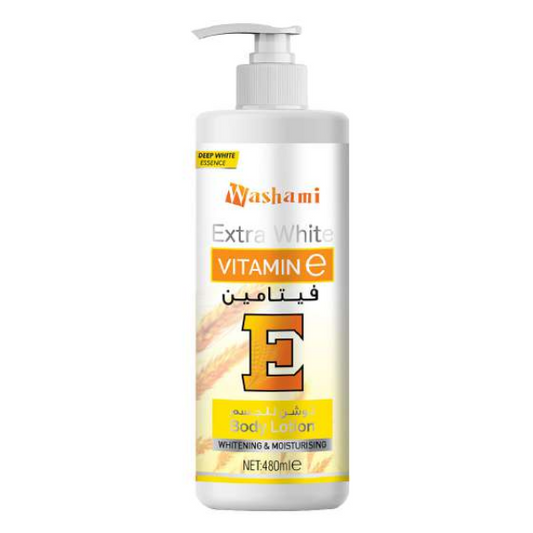 Washami Extra White Vitamin E Body Lotion – (480ml)