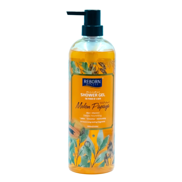Reborn Beauty Shower Gel Melon Papya 1000ml