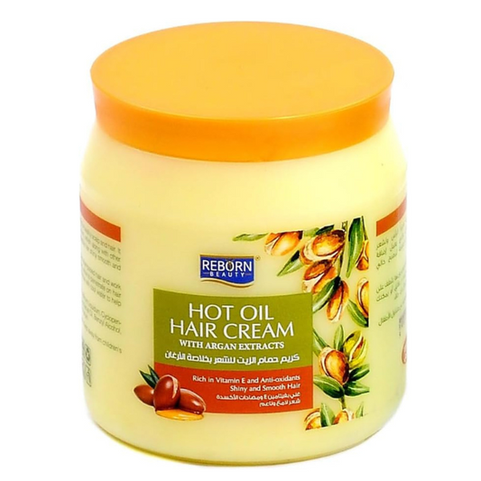 Reborn Beauty Hot Oil Cream with Argan Extracts 1 Liter